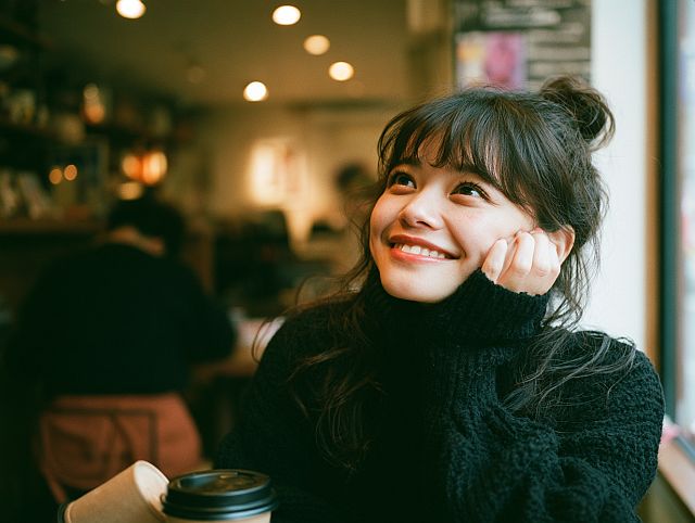 気持ちが浮ついている女性　現実を見ない